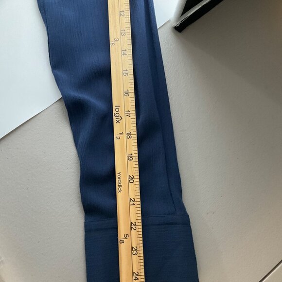 New Soft Surrounding Medium Tall Navy Savanna Maxi Dress Crepe soft - Picture 12 of 16